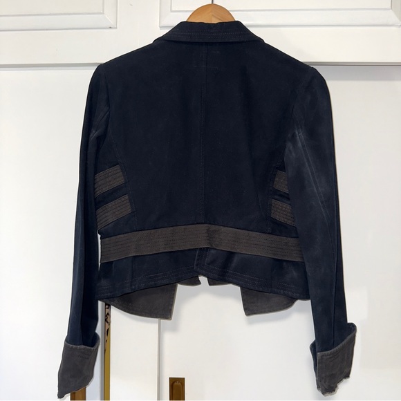 Vintage Polo by Ralph Lauren Navy, black and Gray Blazer - Picture 3 of 6